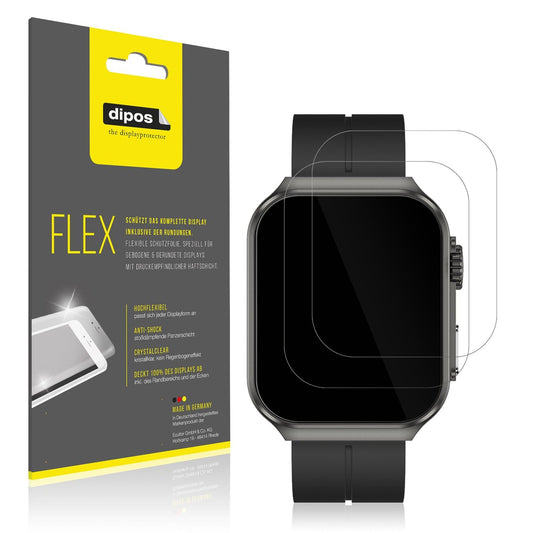 2x Screen Protector for Pearl Newgen medicals SW-520 Protective Film covers