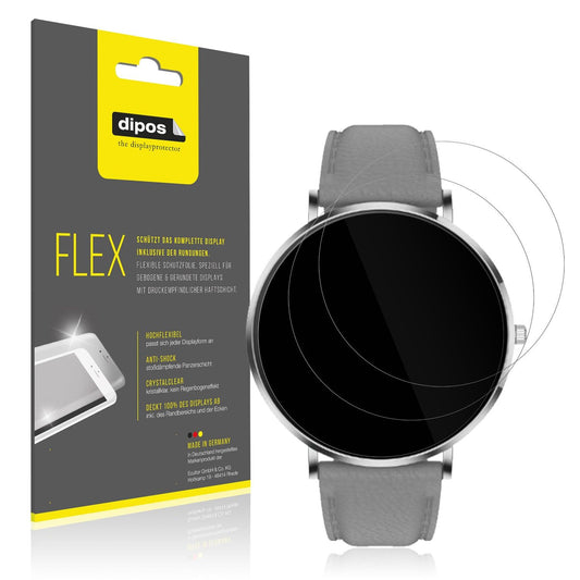 2x Screen Protector for Pireware Slim Smartwatch Protective Film covers 100%