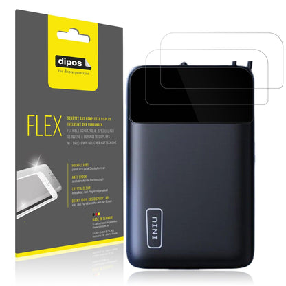 2x Screen Protector for INIU Carry P51-E2 Protective Film covers 100% dipos Flex