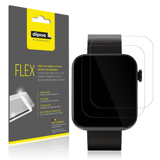 2x Screen Protector for Kendox Life Tracker Protective Film covers 100% dipos