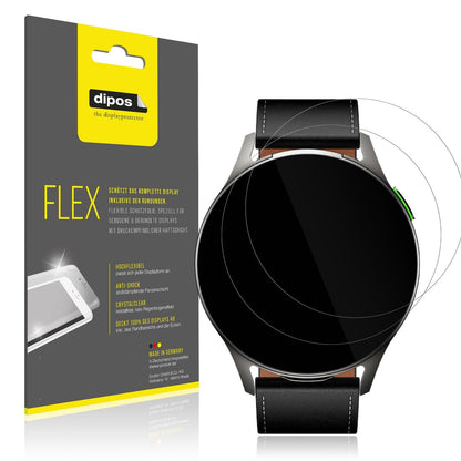 2x Screen Protector for Infinix XWatch Pods Protective Film covers 100% dipos