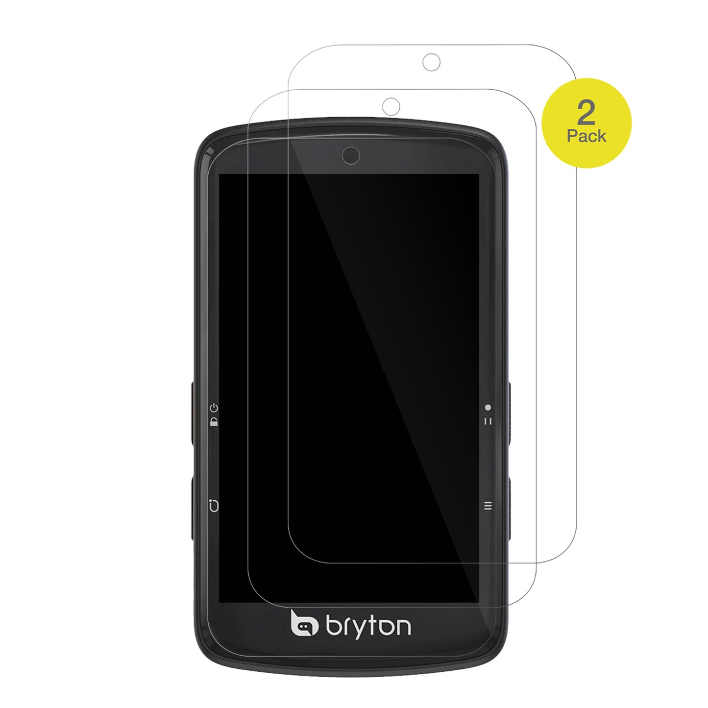 2x 3D Full Cover Schutzfolie für Bryton Rider S810