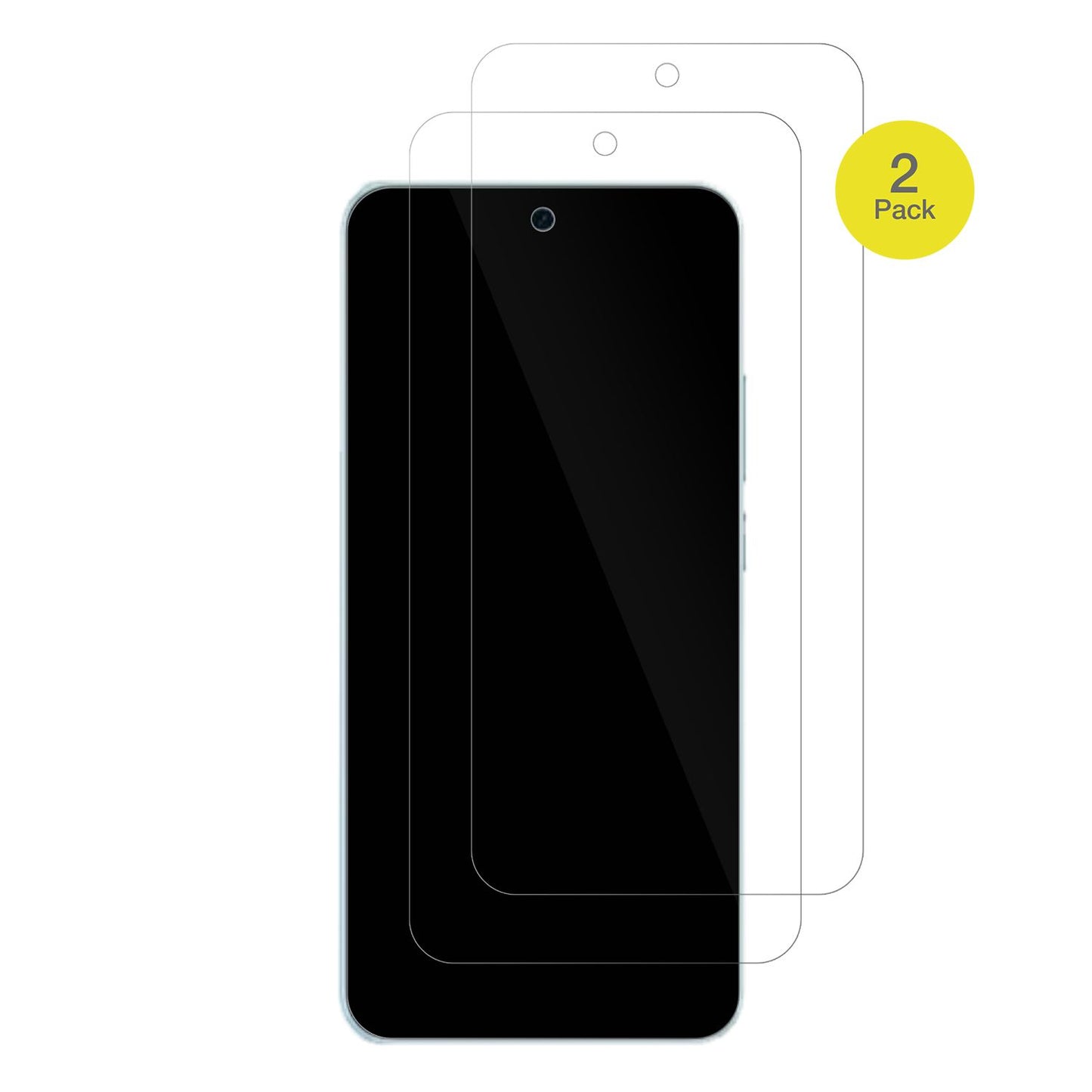 2x Screen Protector for Vivo V60 Protective Film covers 100% dipos Flex