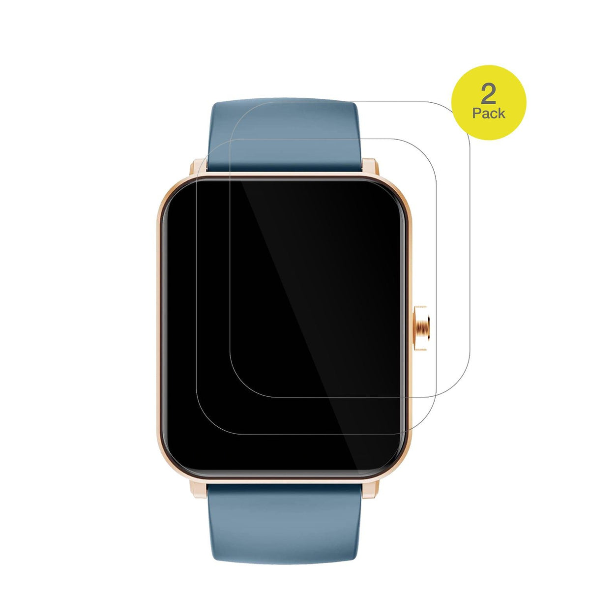 3x Screen Protector for Huakua  G50 Smartwatch Protective Film covers 100% dipos