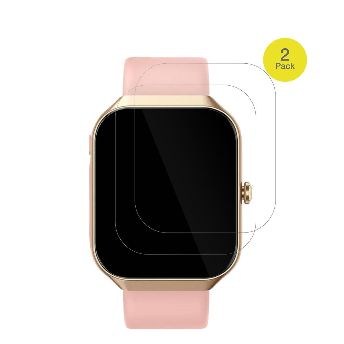 2x Screen Protector for Walkbee Smartwatch 1.96 Zoll Protective Film covers