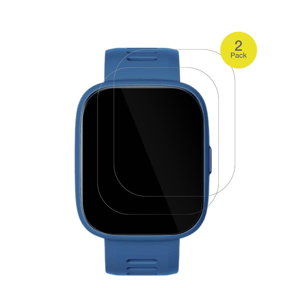 2x Screen Protector for BiggerFive Smartwatch Kinder Protective Film covers