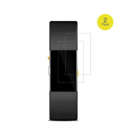 2x Screen Protector for Fitbit Charge 2 Protective Film covers 100% dipos Flex