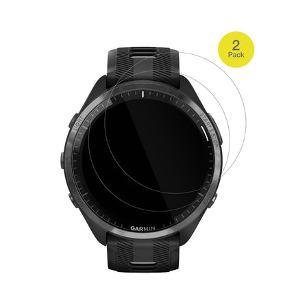 2x Screen Protector for Garmin Forerunner 965 Protective Film covers 100% dipos