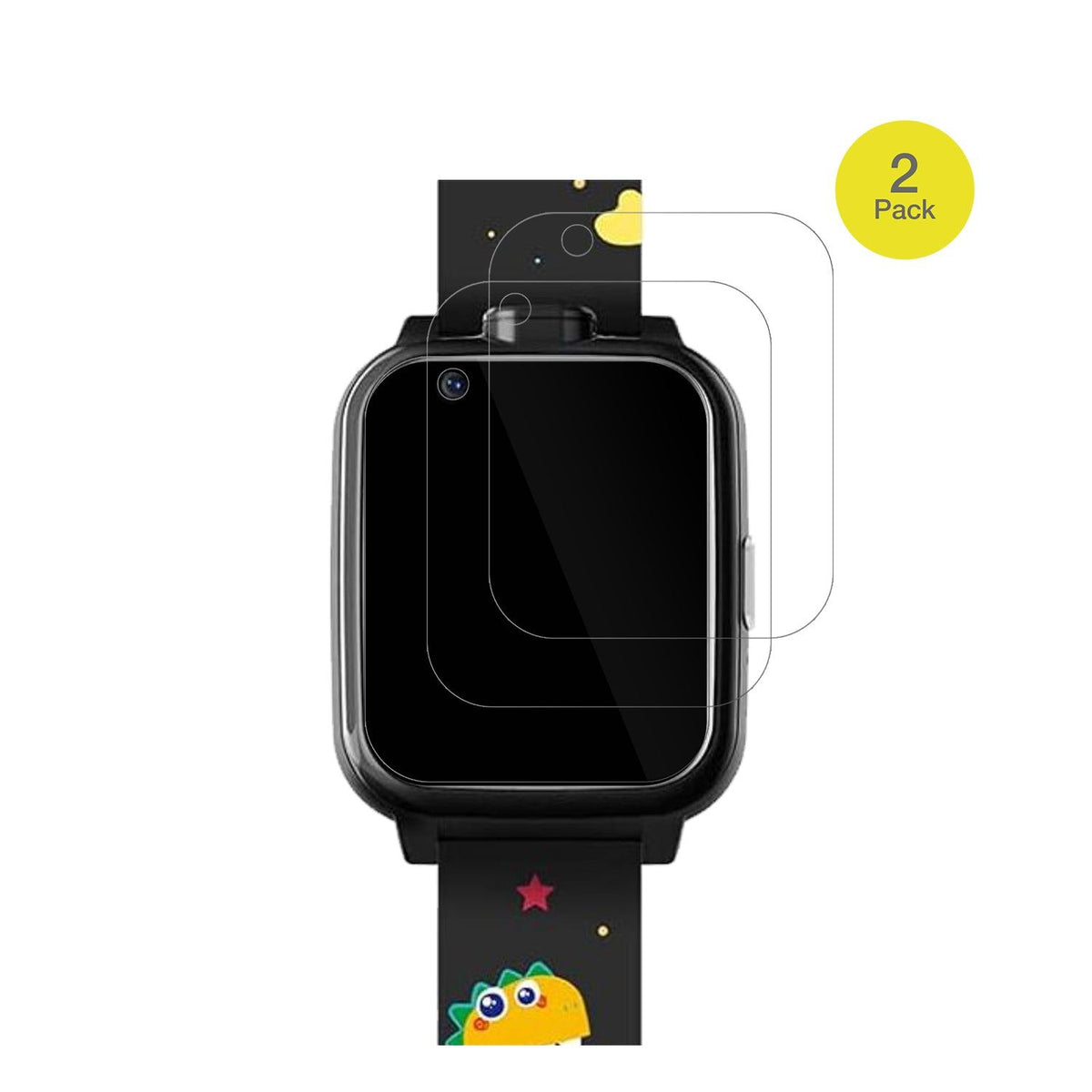 2x Screen Protector for Okyuk Kinder Smartwatch T13001 Protective Film covers