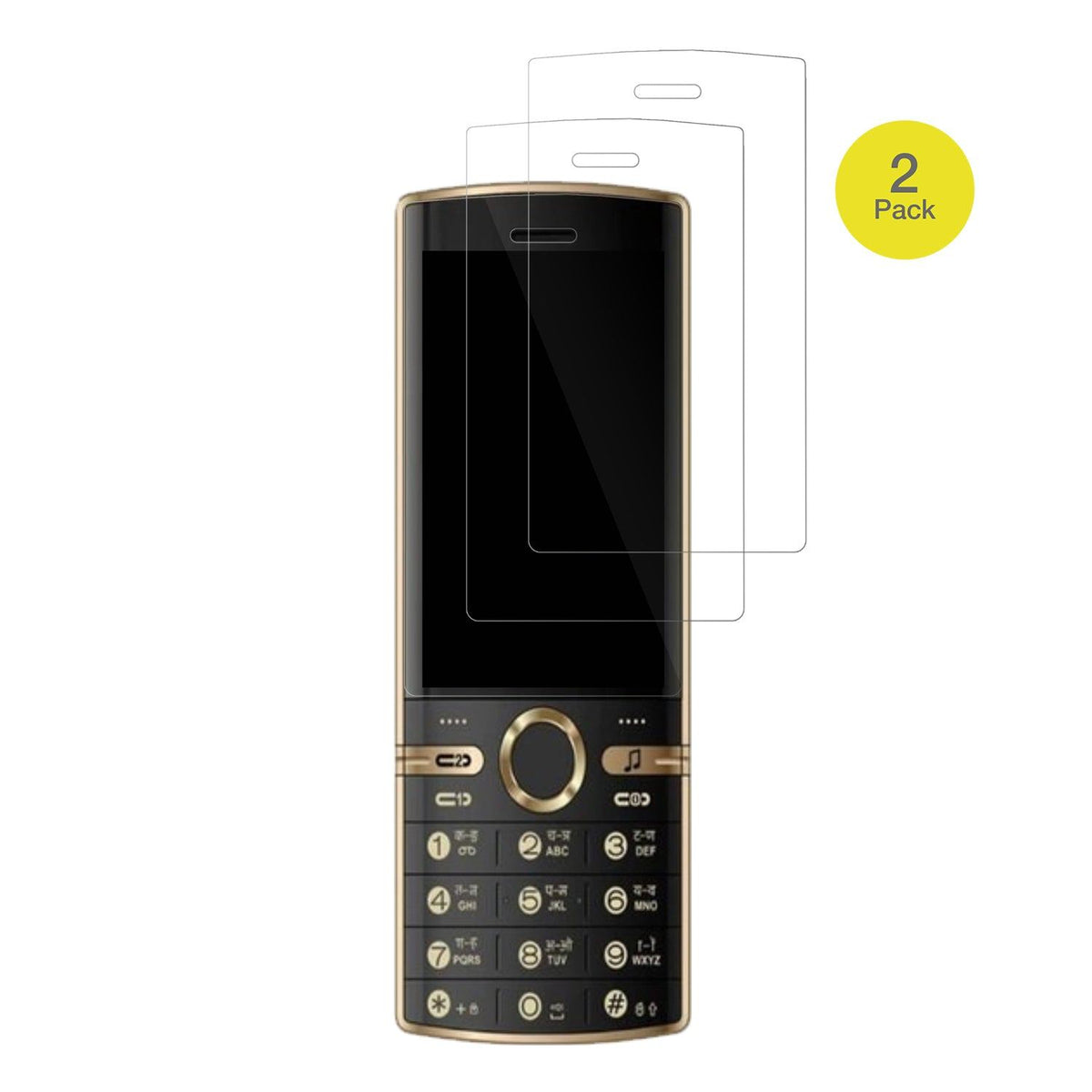 2x Screen Protector for Cellecor Z10 Protective Film covers 100% dipos Flex