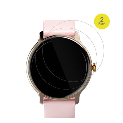 2x Screen Protector for Hama 4910 Smartwatch Protective Film covers 100% dipos