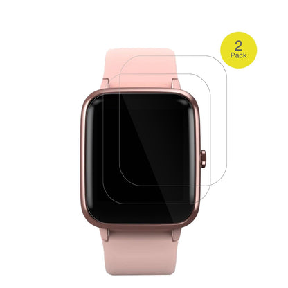 2x Screen Protector for Hama 5910 Smartwatch Protective Film covers 100% dipos