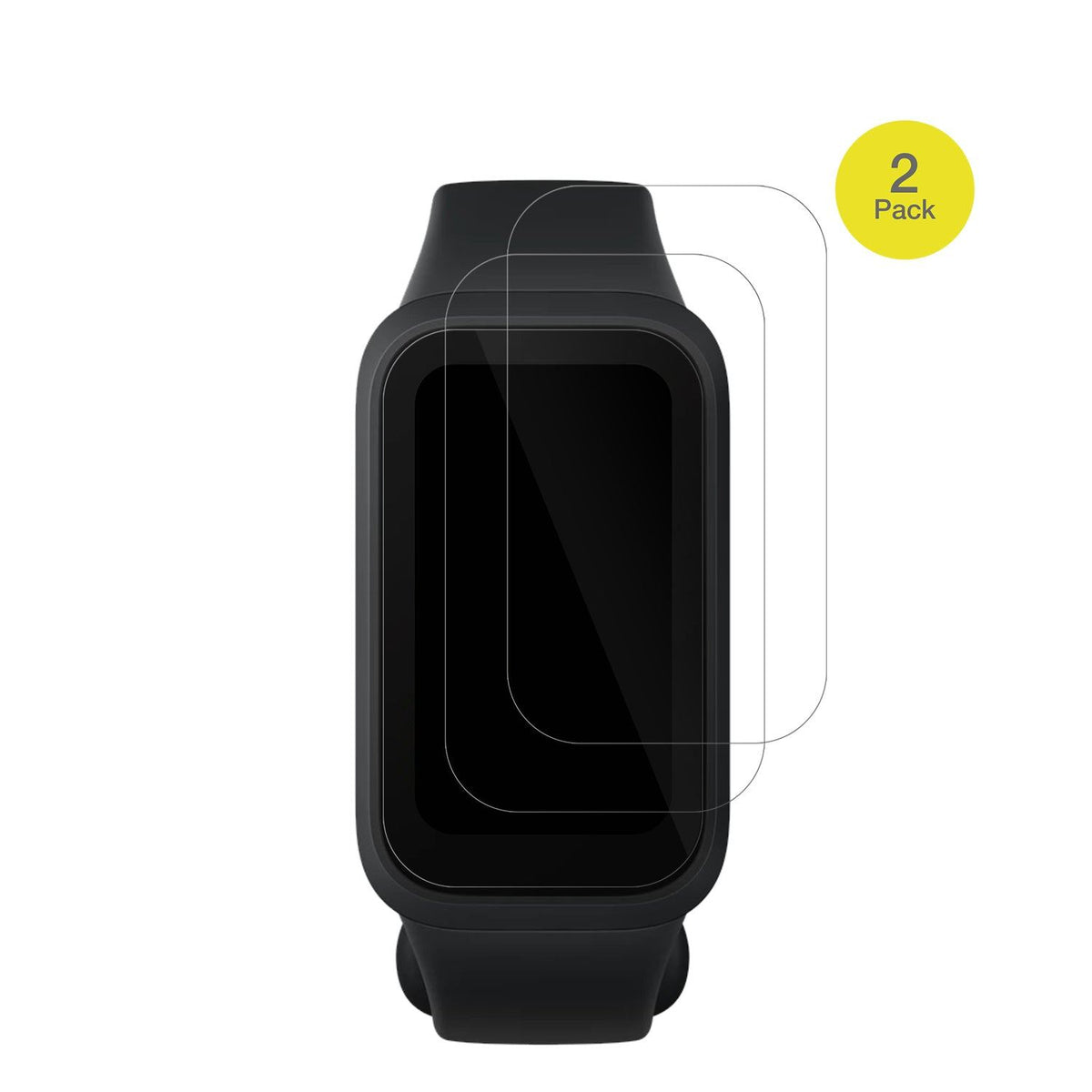 2x Screen Protector for Xiaomi Smart Band 9 Active Protective Film covers 100%
