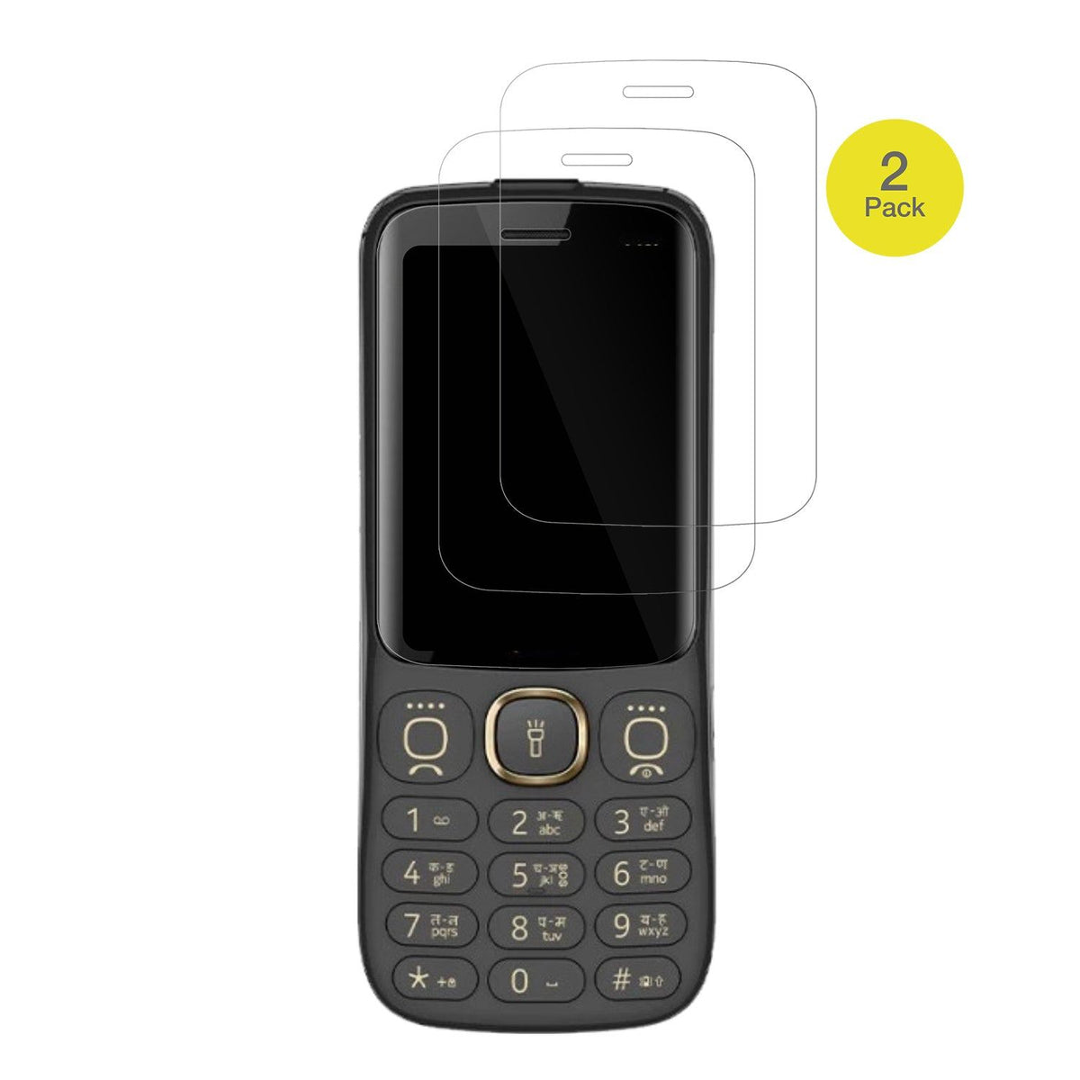 2x Screen Protector for Cellecor A40i Protective Film covers 100% dipos Flex