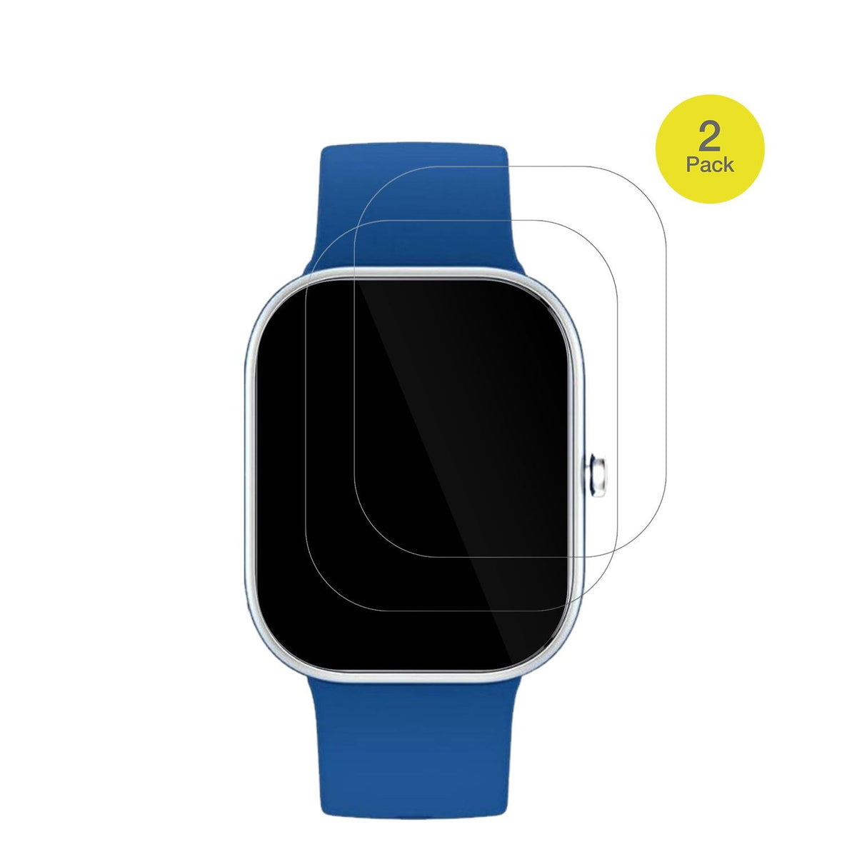 2x Screen Protector for Slothcloud H97 Smartwatch Protective Film covers 100%