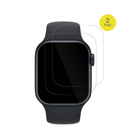 2x Screen Protector for Apple Watch Series 8 45mm Protective Film covers 100%