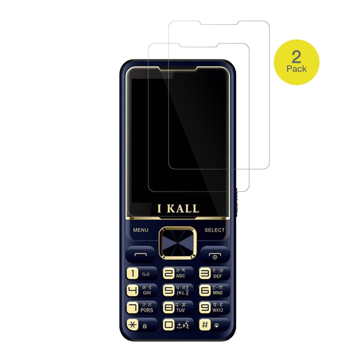 2x Screen Protector for I Kall K20 Pro Protective Film covers 100% dipos Flex