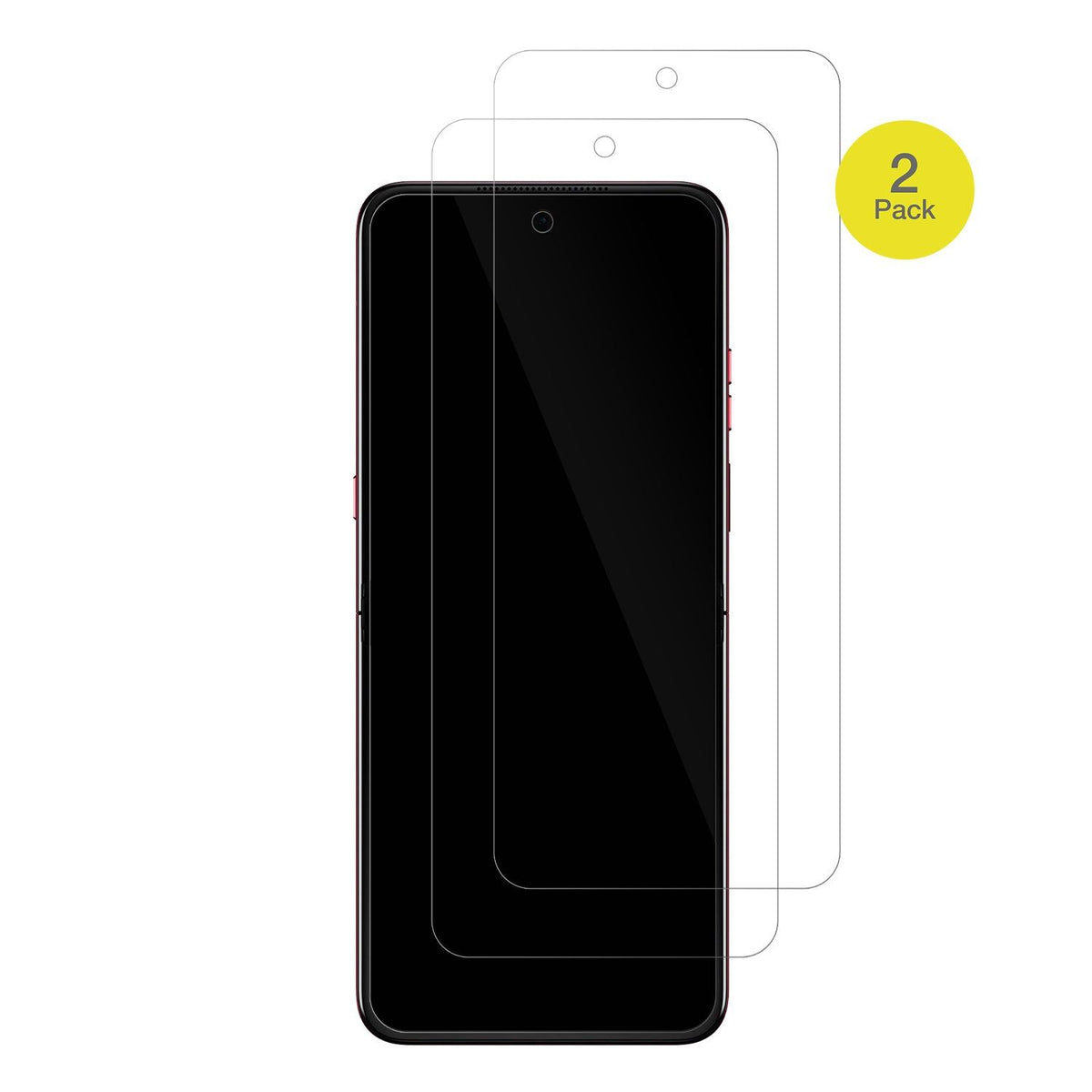 2x Screen Protector for Motorola Razr 60 Innenseite Protective Film covers 100%
