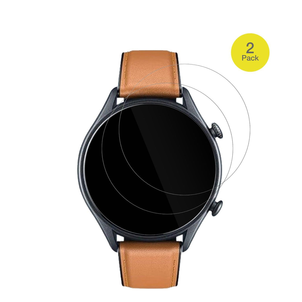 2x Screen Protector for Motsfit Smartwatch 1.56 Zoll Protective Film covers
