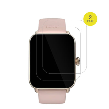 2x Screen Protector for Hama Smartwatch 6010 Protective Film covers 100% dipos