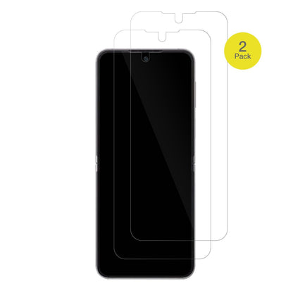 2x Full Cover Screen Protector for Samsung Galaxy Z Flip 6 – Covers Curved Edges | dipos