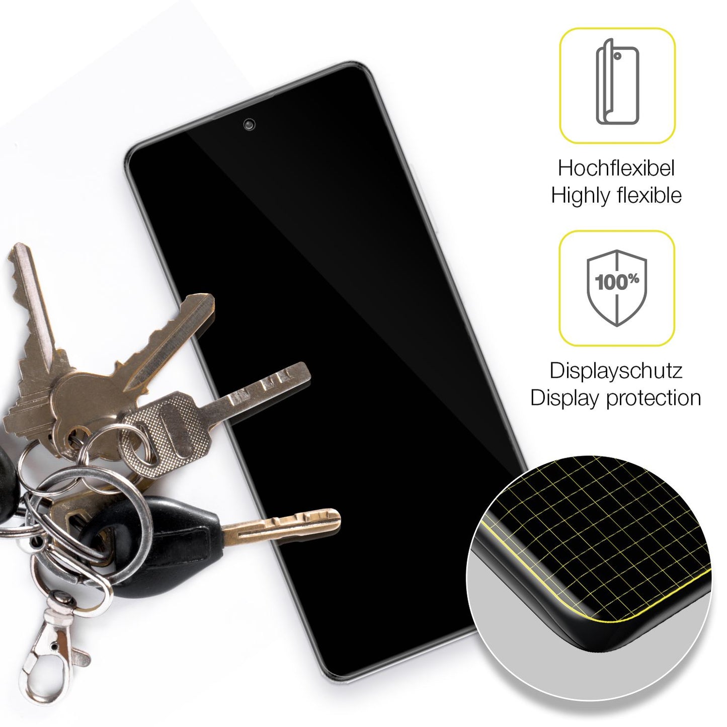 2x Screen Protector for Xiaomi Redmi Note 12 Pro Speed Protective Film covers