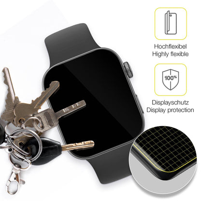 2x Screen Protector for Huawei Watch Fit 4 Protective Film covers 100% dipos