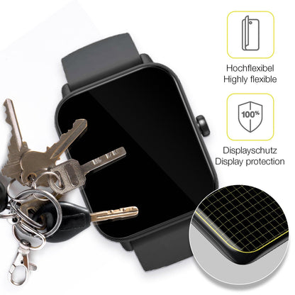 2x Screen Protector for Fitpolo IDW19 Smartwatch Protective Film covers 100%