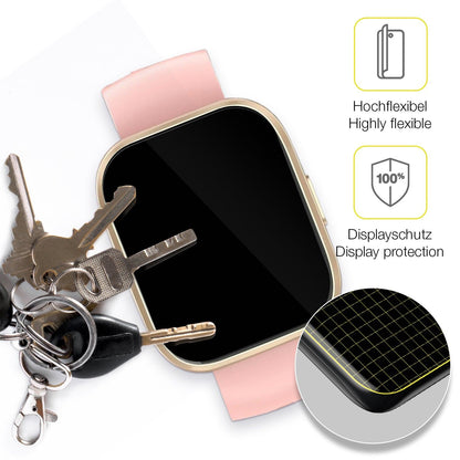2x Screen Protector for VKROBAG P114 Protective Film covers 100% dipos Flex