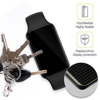 2x Screen Protector for Huami Amazfit Band 7 Protective Film covers 100% dipos