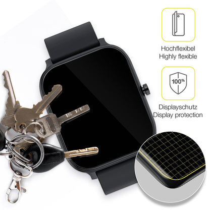 2x Screen Protector for Torjalph Smartwatch 1.69 Zoll Protective Film covers