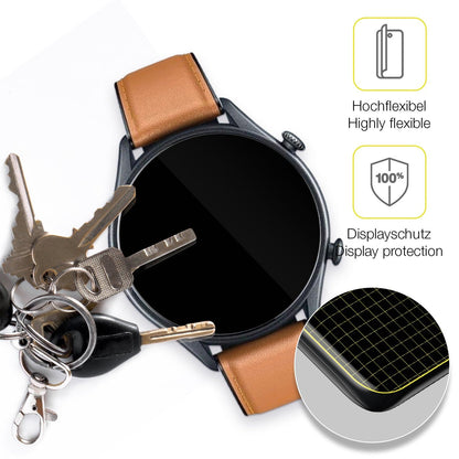 2x Screen Protector for Motsfit Smartwatch 1.56 Zoll Protective Film covers