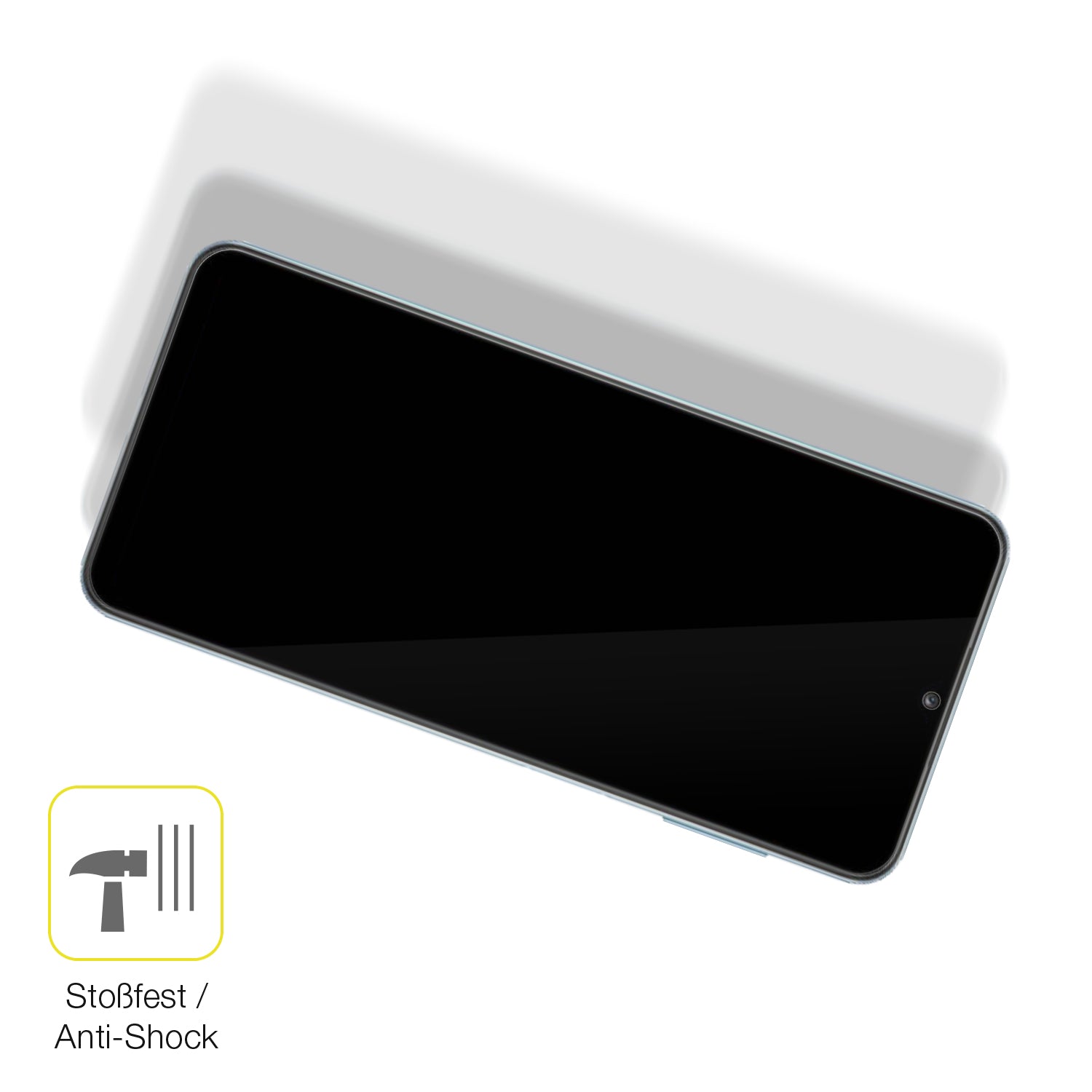 Schutz gegen Kratzer auf dem Samsung Galaxy M32 5G Glas durch Schlüssel oder Ähnliches