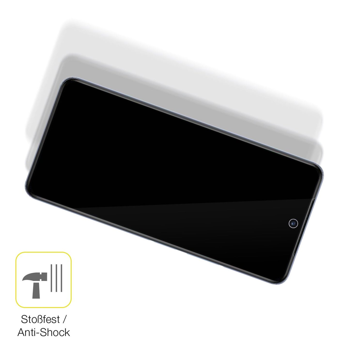 Schutz gegen Kratzer auf dem Vivo T1 5G Glas durch Schlüssel oder Ähnliches