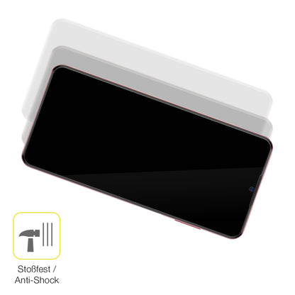 2x 3D Full Cover Schutzfolie für ZTE Blade V40 Vita
