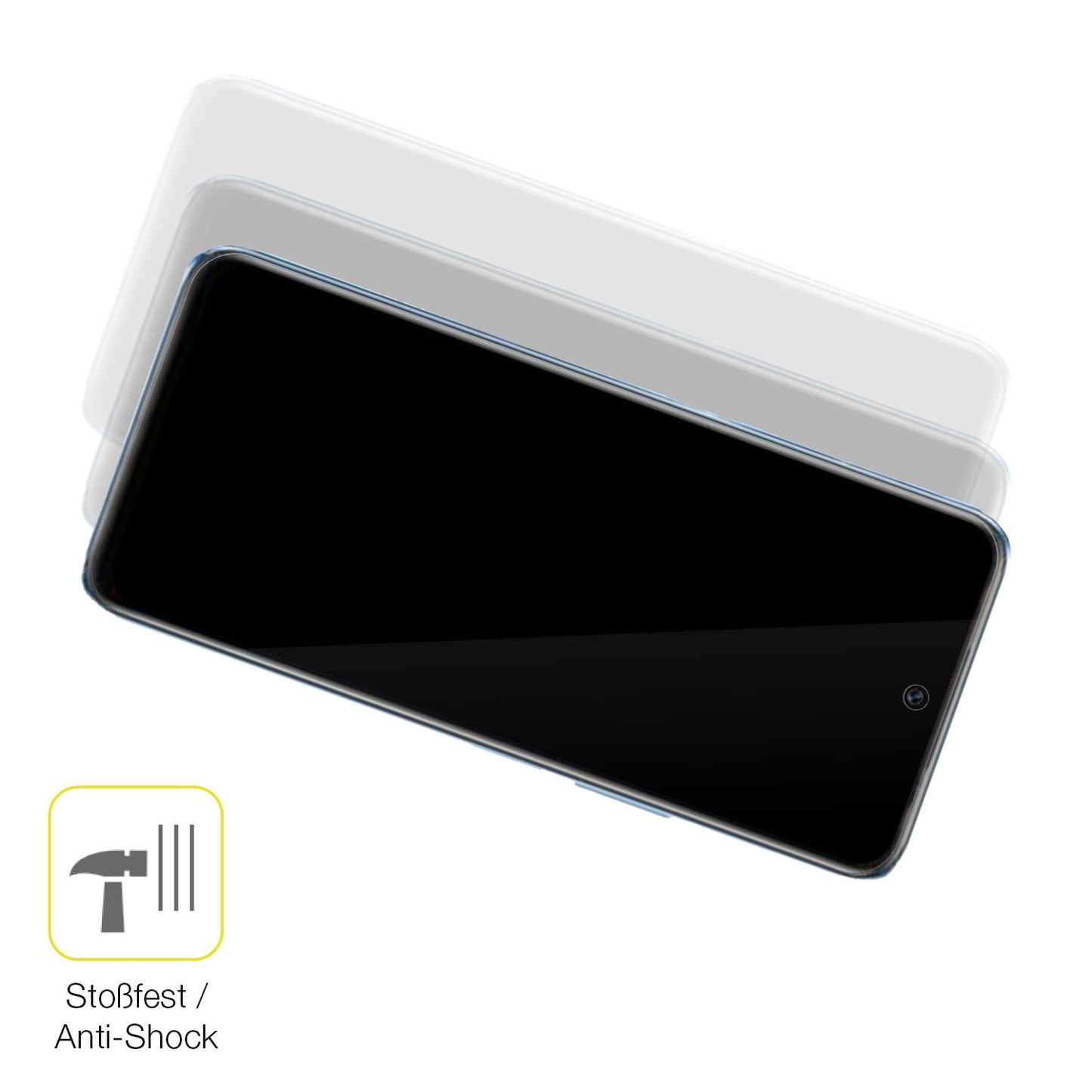 3x Screen Protector for Infinix Hot 20S Protective Film covers 100% dipos Flex
