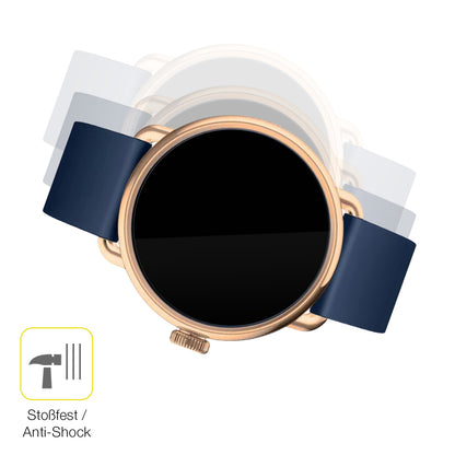 2x 3D Full Cover Schutzfolie für Withings Scanwatch 2 38mm