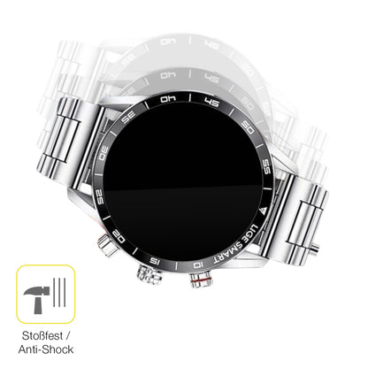 2x 3D Full Cover Schutzfolie für Lige ASD-ST2-B-PRO 1.43 Zoll