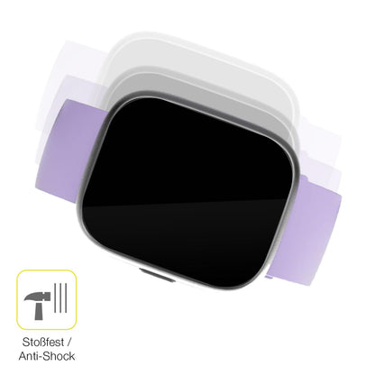 2x Screen Protector for TOOBUR IDW26 1.83 Zoll Protective Film covers 100%