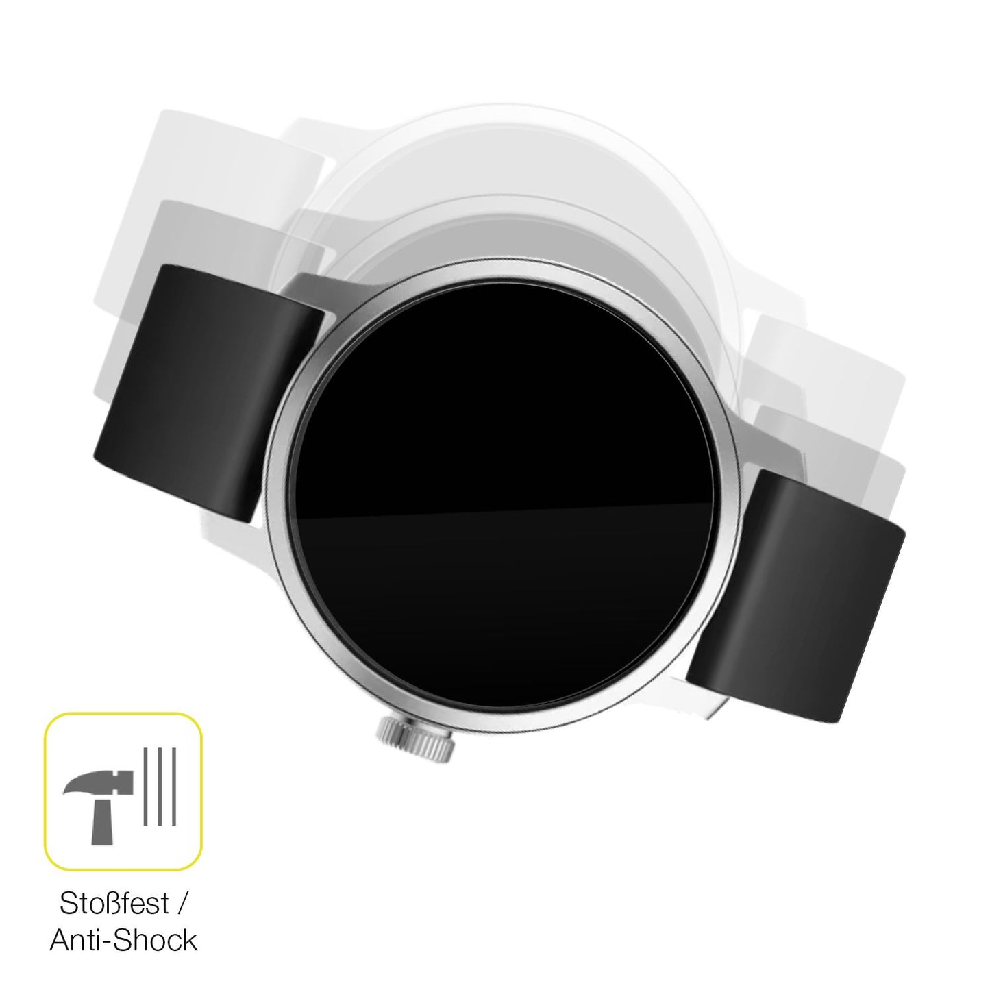 2x Screen Protector for Withings Scanwatch 38mm Gen. 1 Protective Film covers