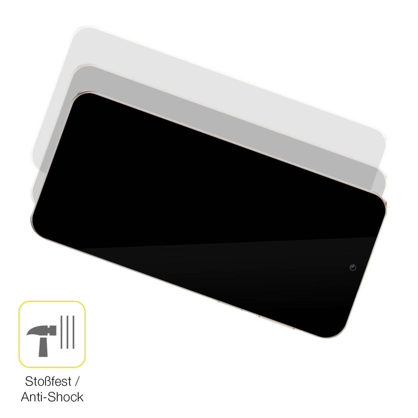 2x 3D Full Cover Schutzfolie für Huawei Pura 80 Ultra