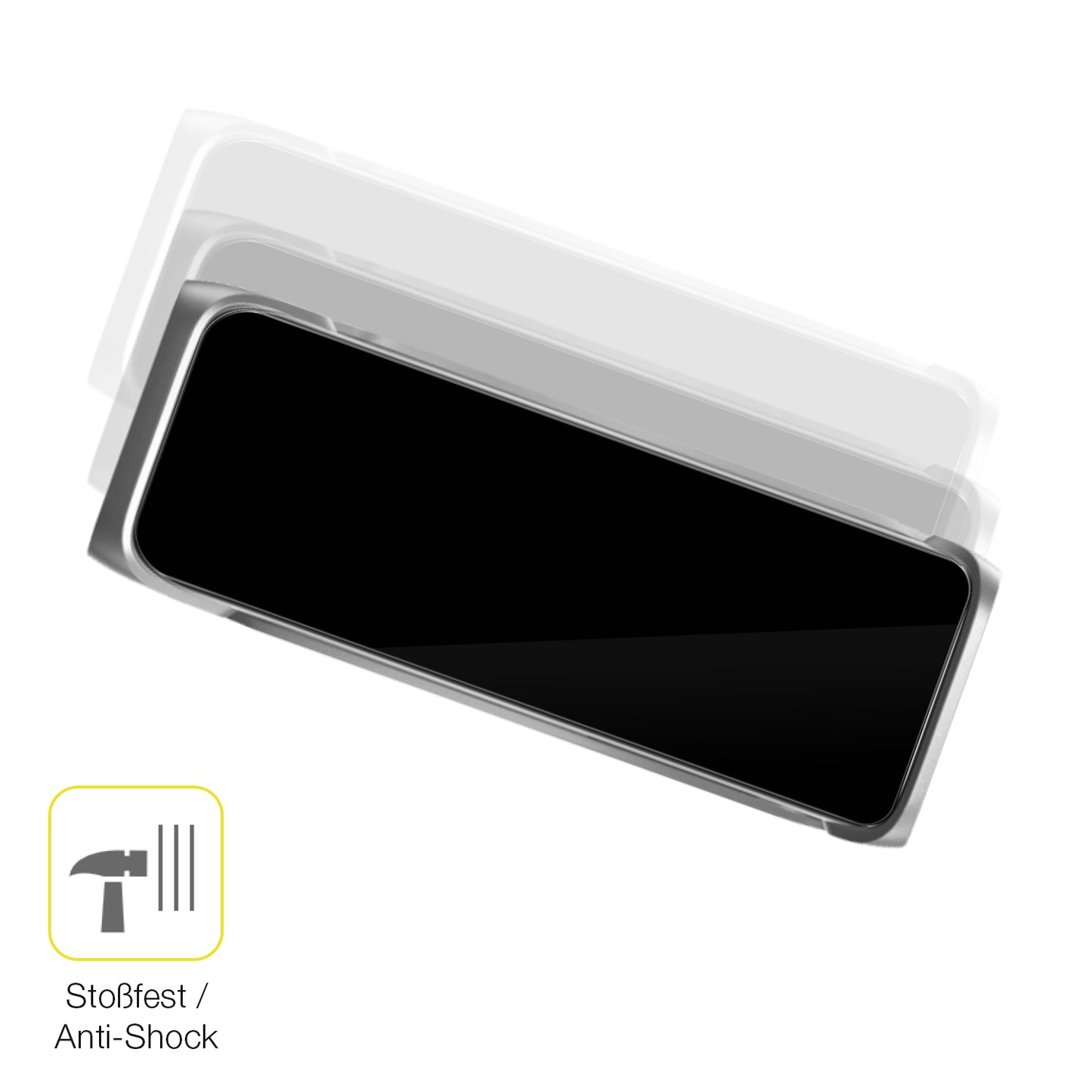 2x 3D Full Cover Schutzfolie für EcoFlow Rapid Pro X