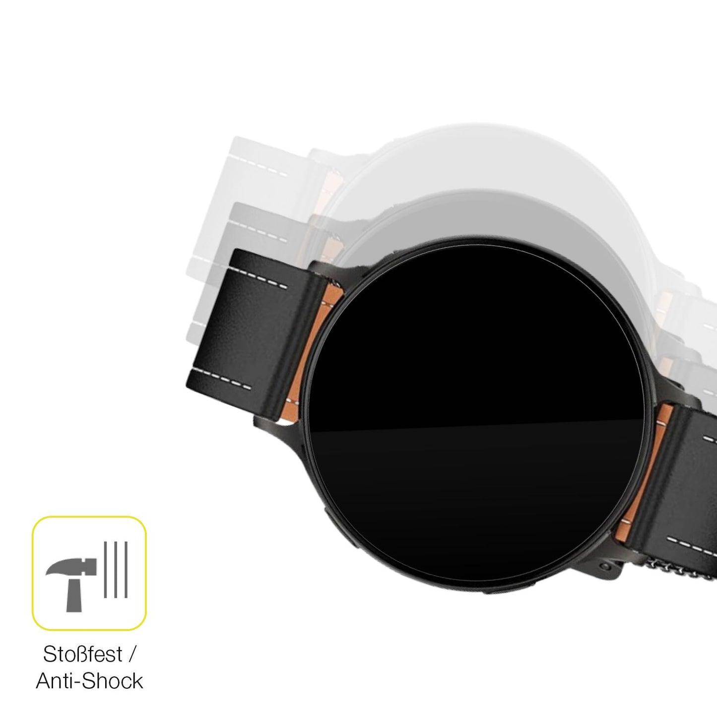 2x Screen Protector for Pireware Nano Smartwatch Protective Film covers 100%