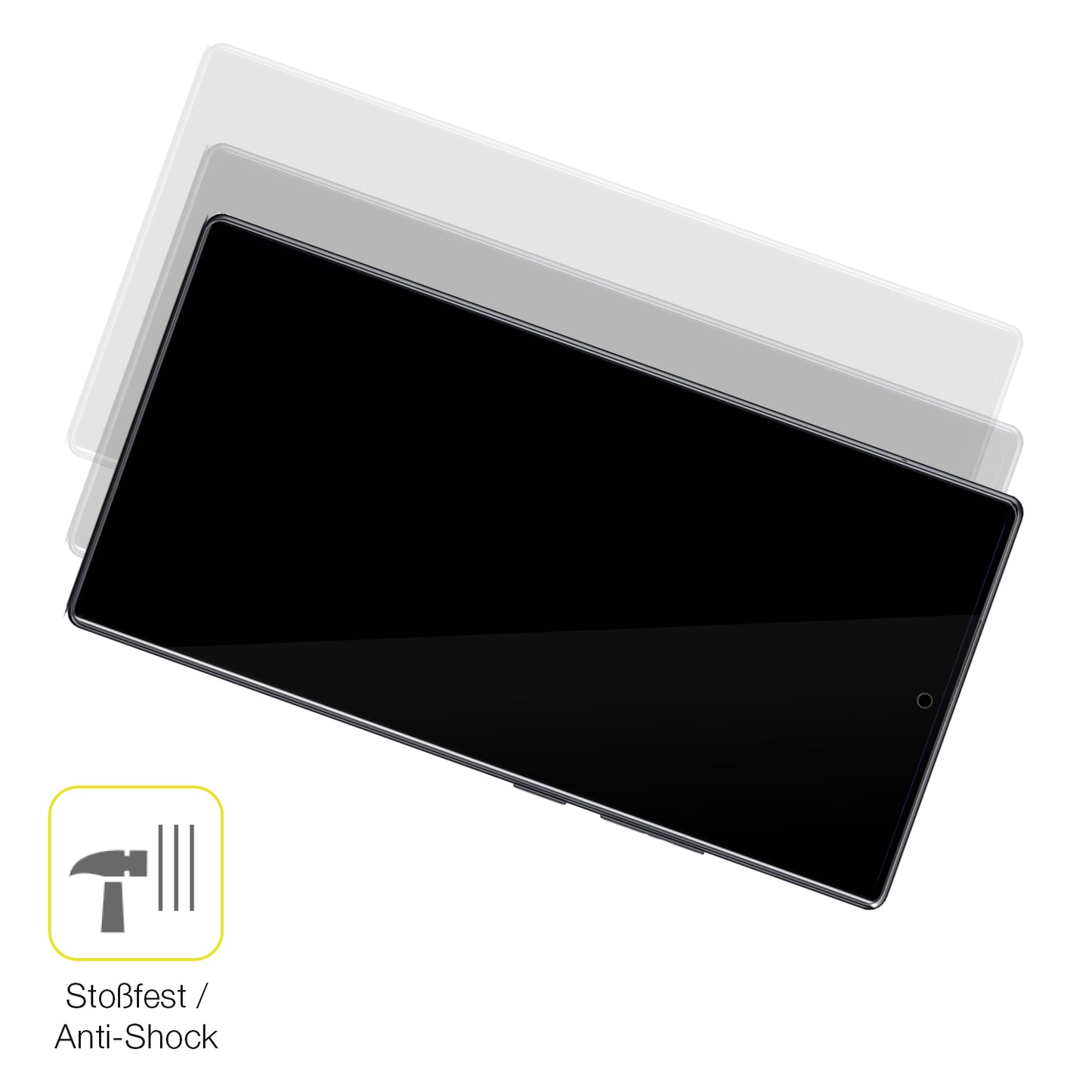 2x 3D Full Cover Schutzfolie für Nubia Z80 Ultra