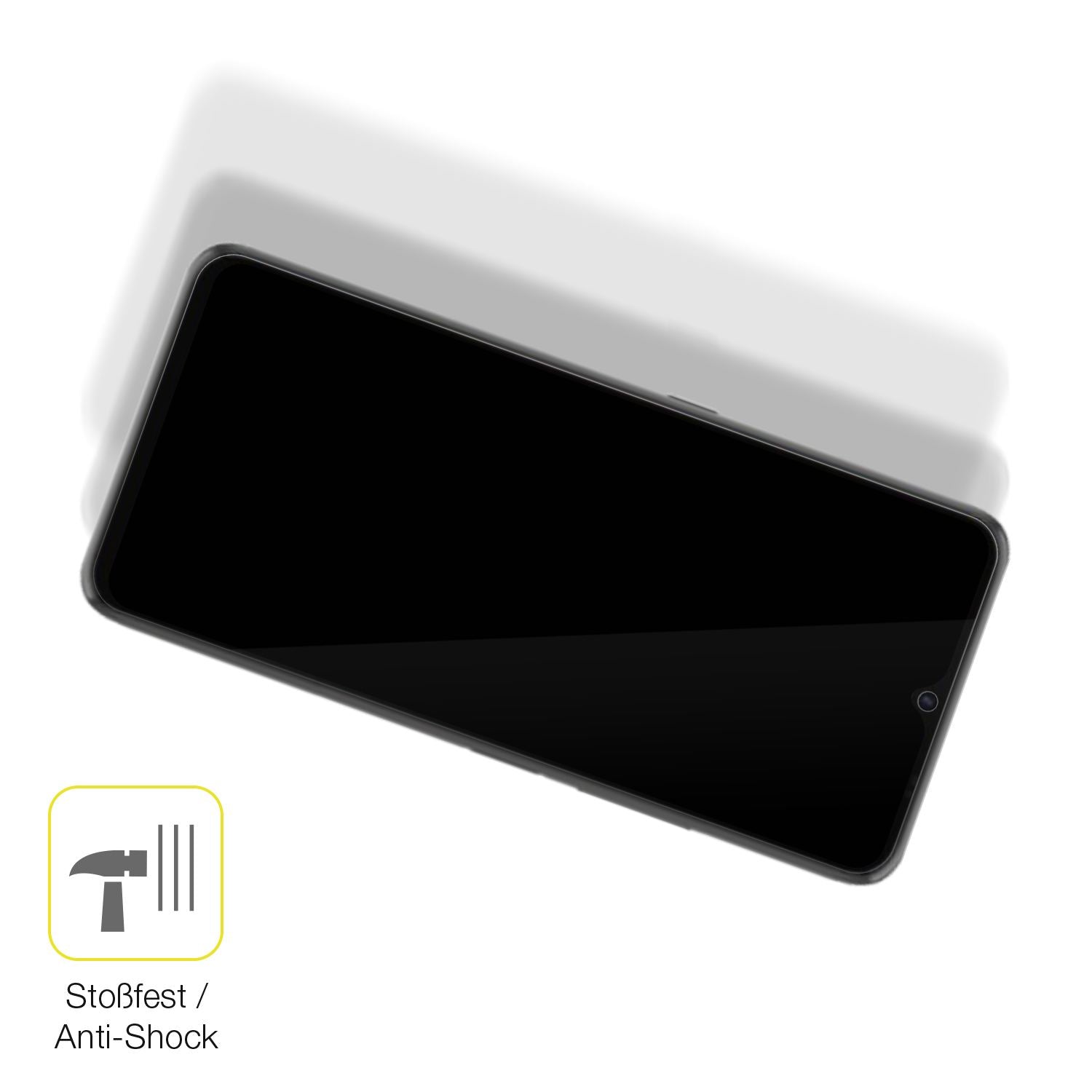 Schutz gegen Kratzer auf dem Umidigi Power 5 Glas durch Schlüssel oder Ähnliches