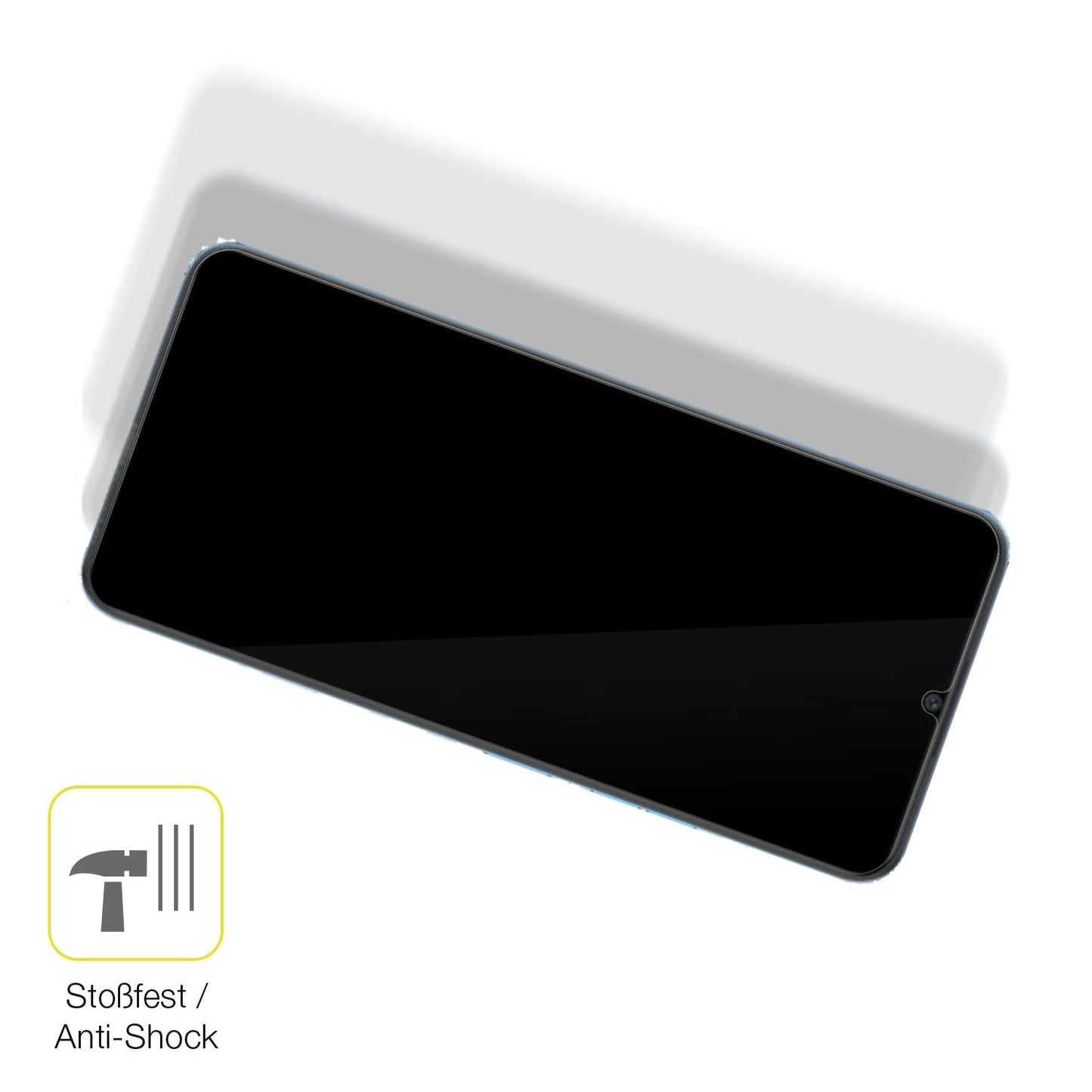 3x Screen Protector for Coolpad Cool 20S Protective Film covers 100% dipos Flex