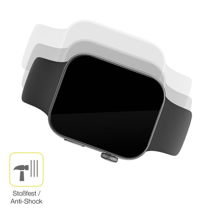 2x Screen Protector for Huawei Watch Fit 4 Protective Film covers 100% dipos