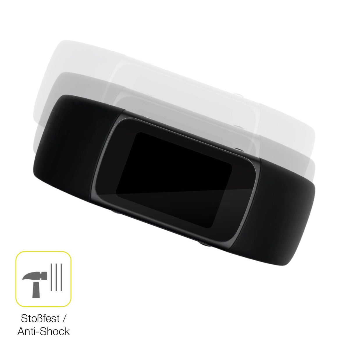 dipos FLEX 2x Clear Screen Protector for Fitbit Charge 6