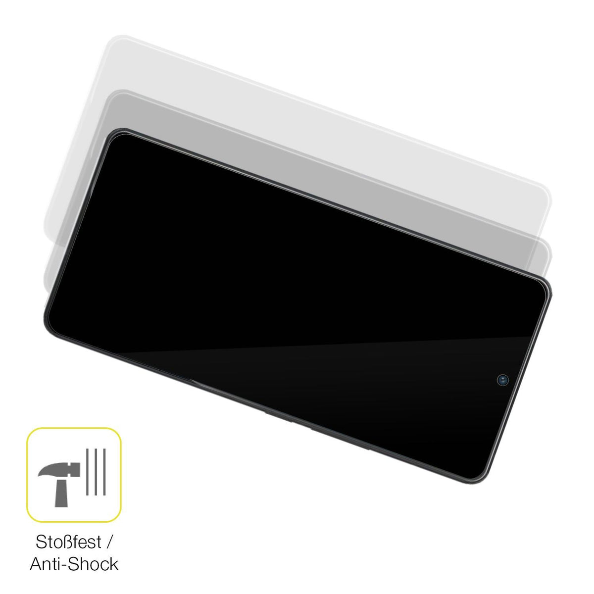 2x Screen Protector for Vivo IQOO 11S Protective Film covers 100% dipos Flex