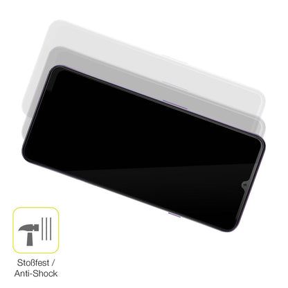 2x Screen Protector for Cubot Note 50 Protective Film covers 100% dipos Flex